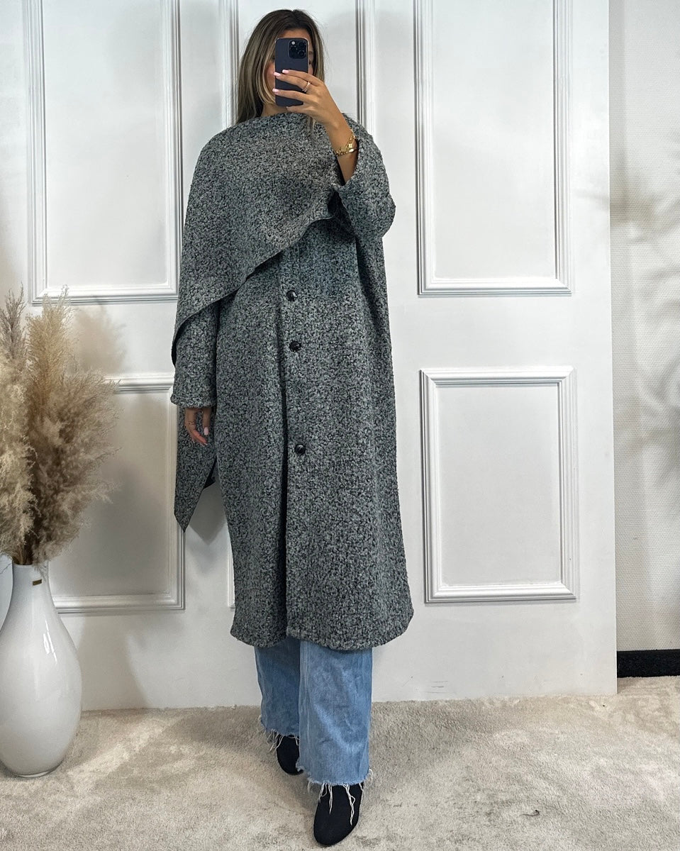 Jacke mit Schal