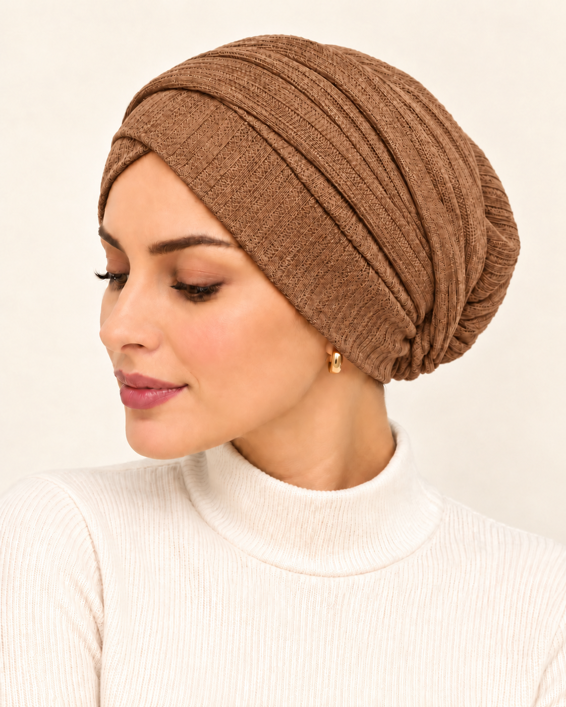 Turban Cozy Cross mit Schnur