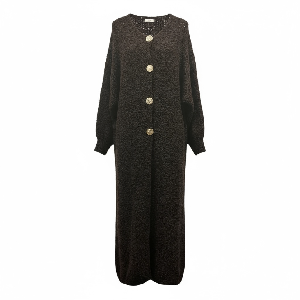 Cardigan mit goldenen Knöpfen