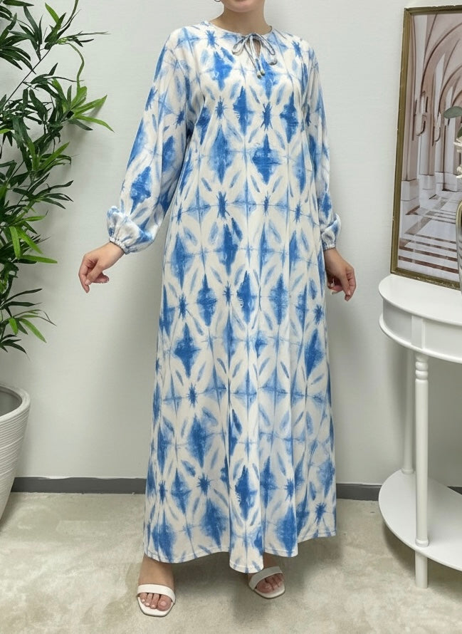Abaya mit Muster