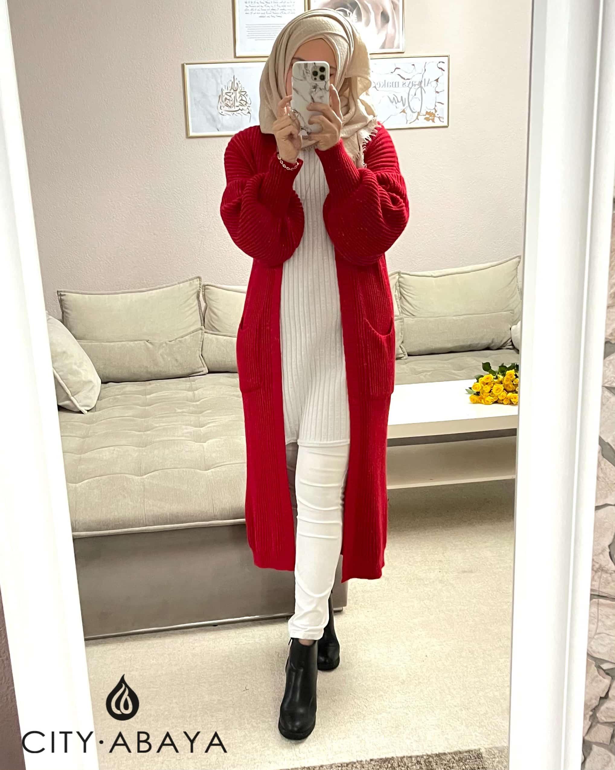 Pump Strickjacke