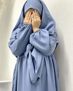 Kids Abaya mit Khimar
