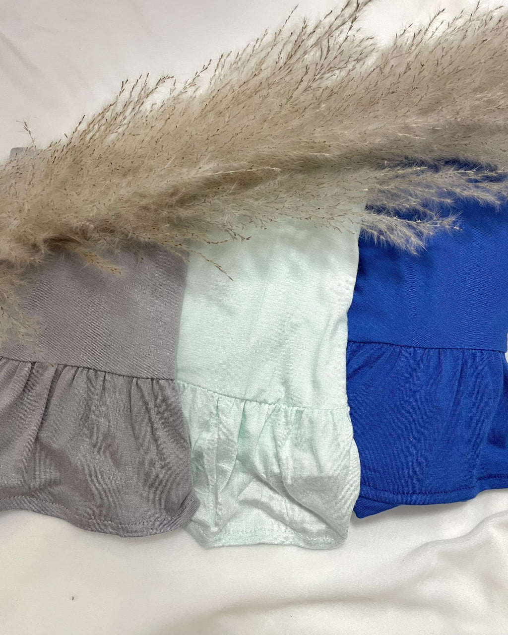 Grau-Mint-Royalblau