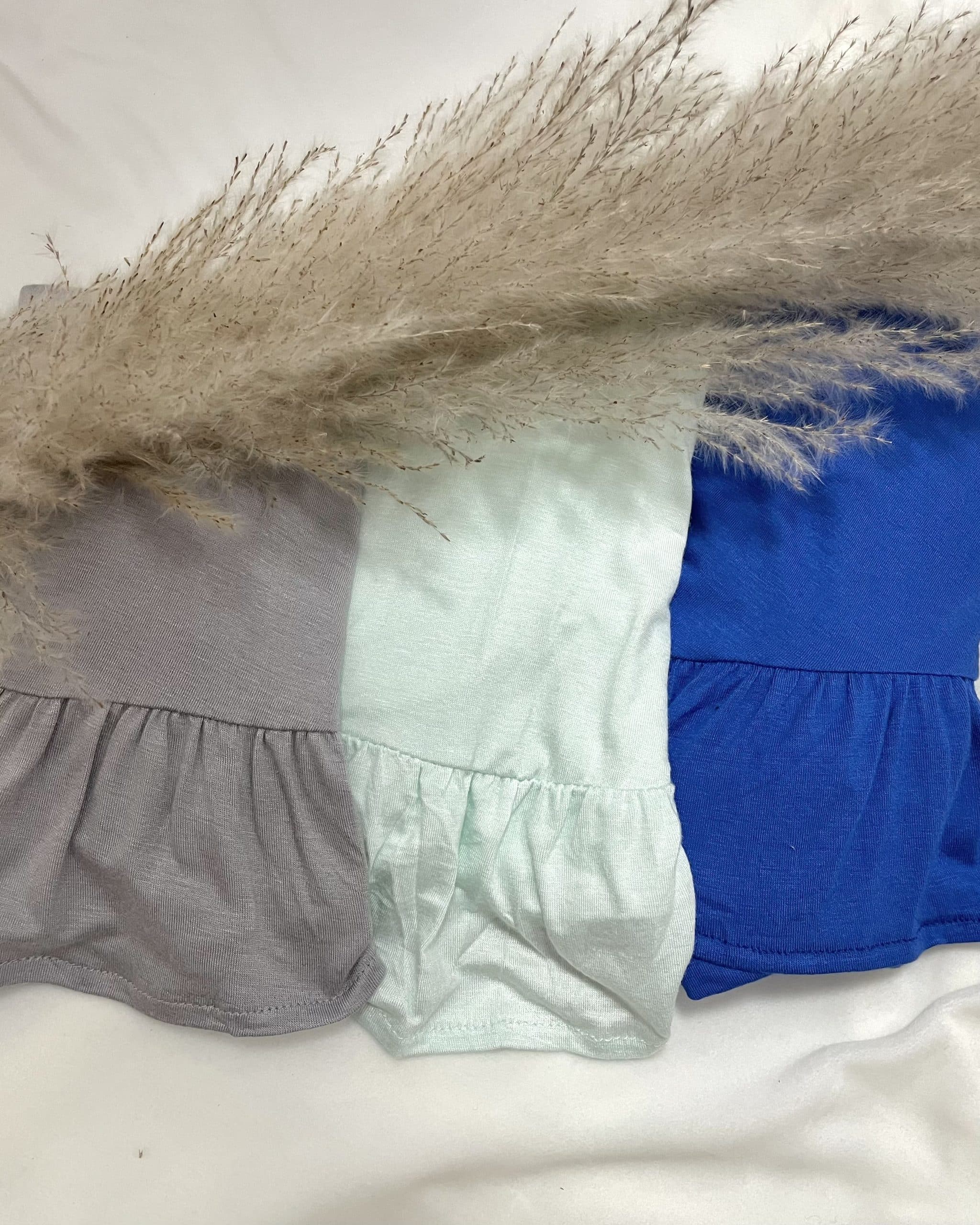 Grau-Mint-Royalblau
