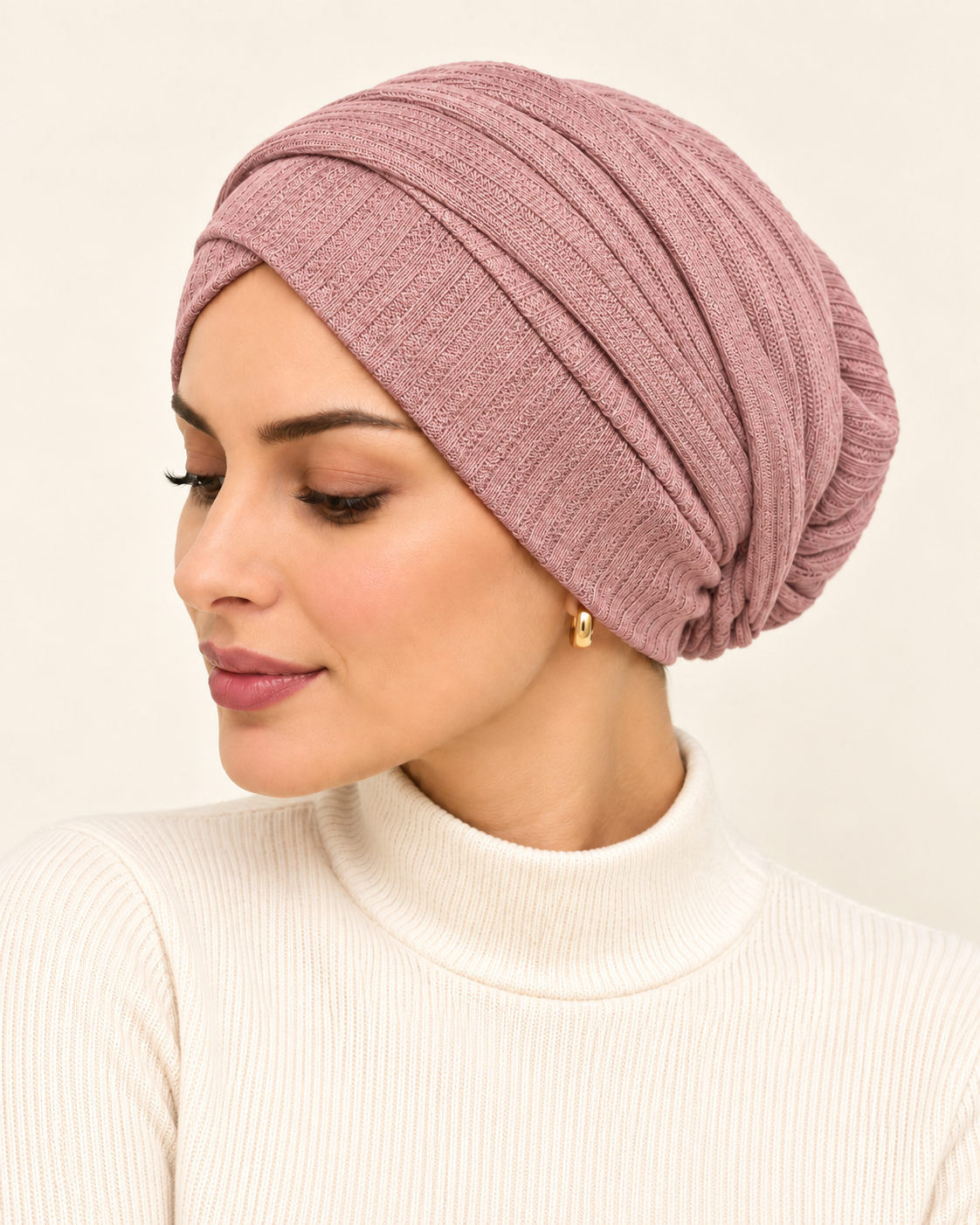 Turban Cozy Cross mit Schnur