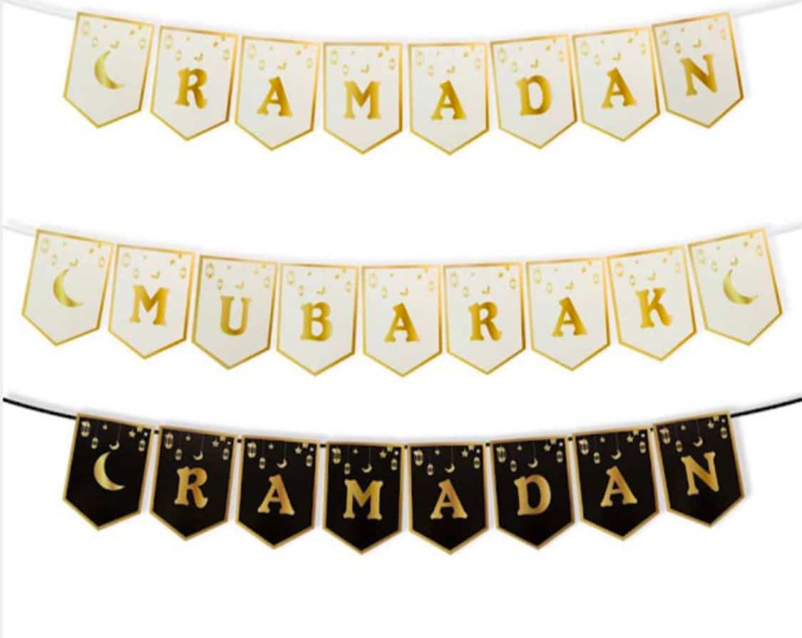 Ramadan Mubarak Girlande