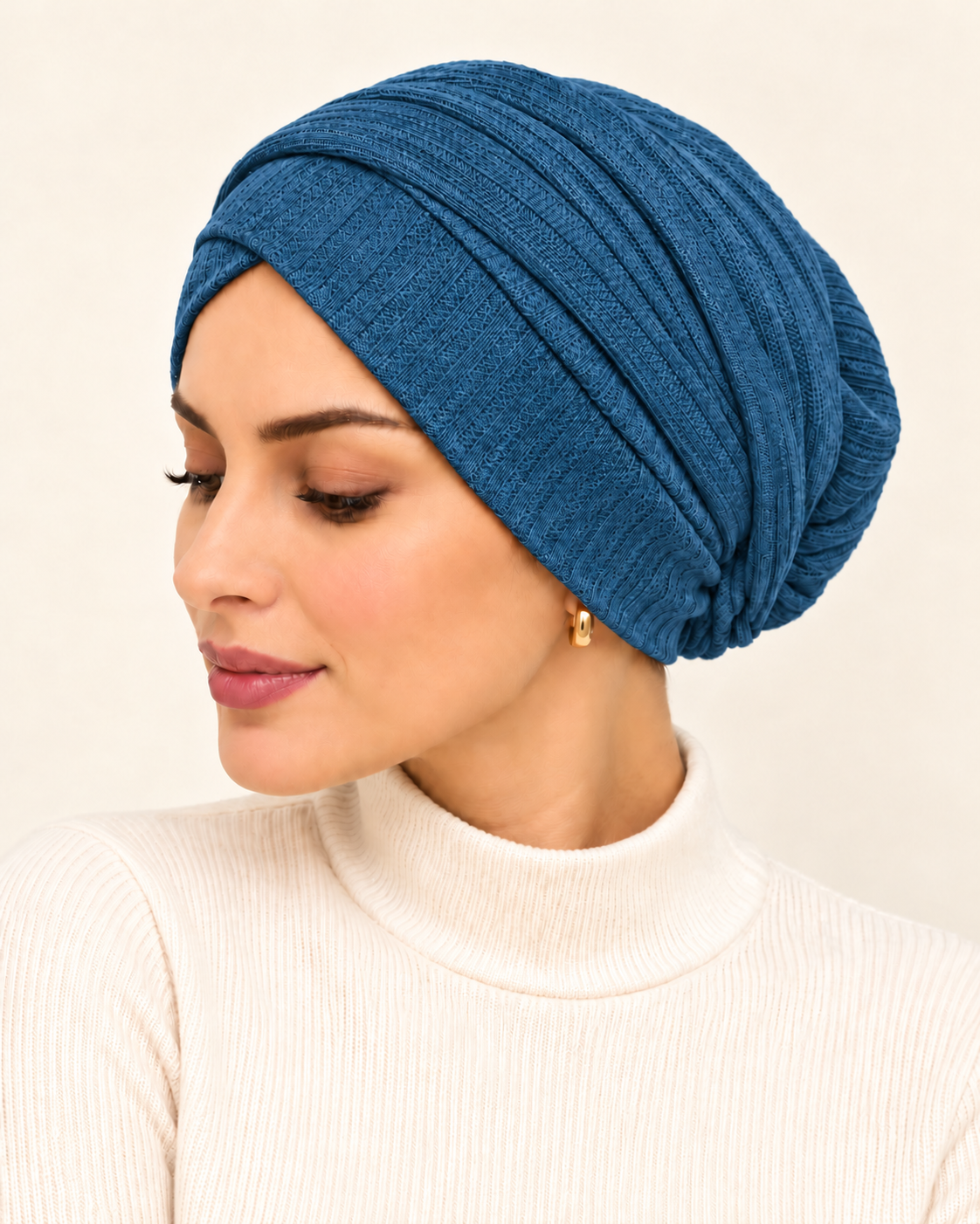 Turban Cozy Cross mit Schnur