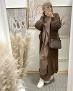 Khimar mit Hose Schlamm