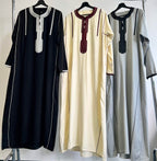 Männer Abaya Langarm