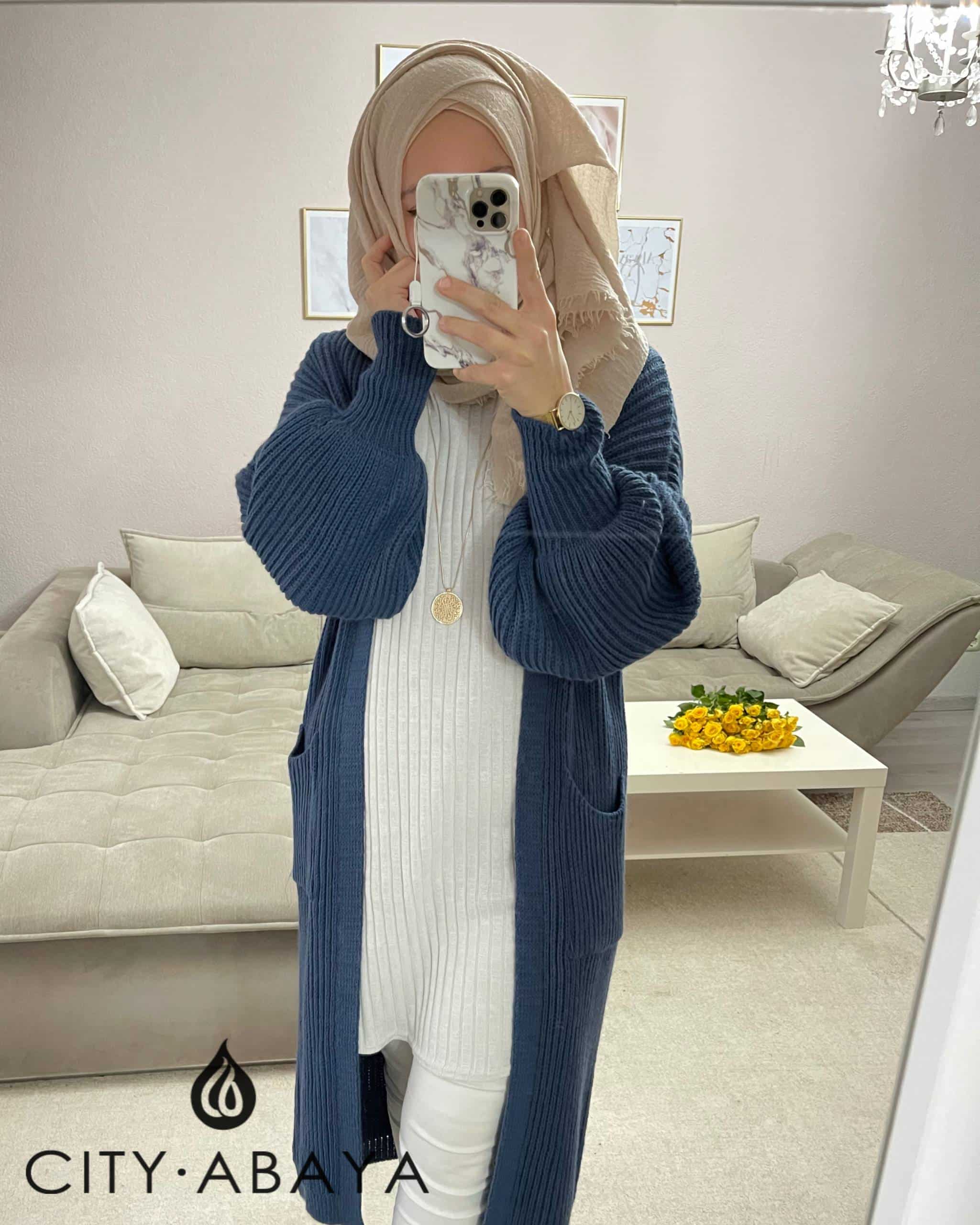 Pump Strickjacke