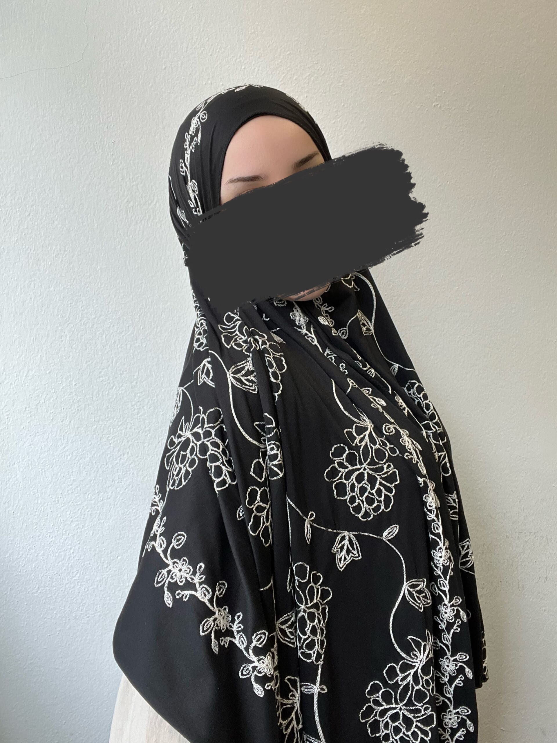Schwarz/Beige