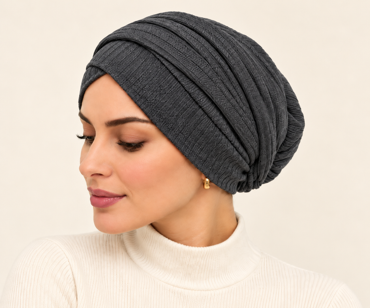 Turban Cozy Cross mit Schnur