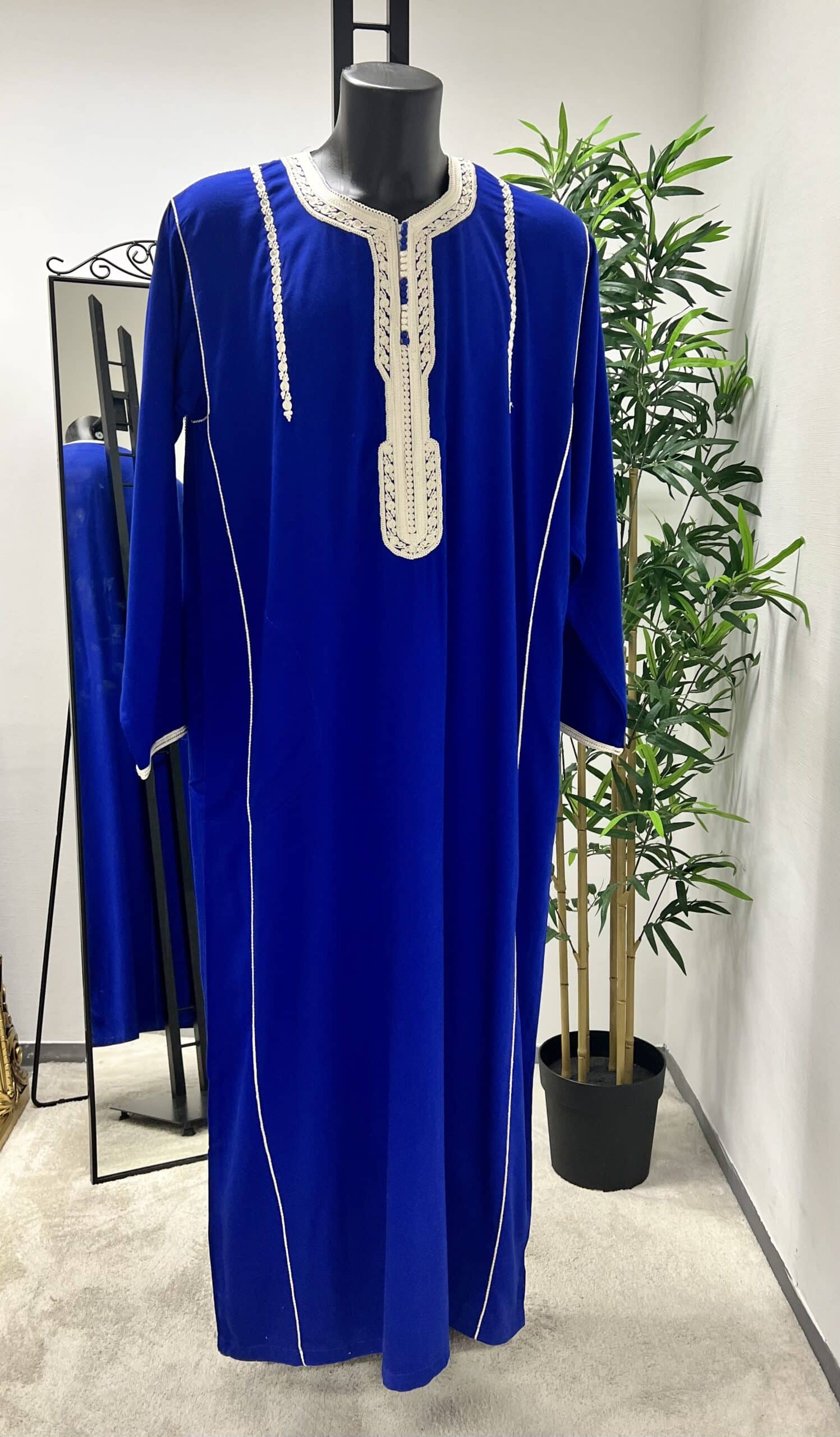 Blau/Beige