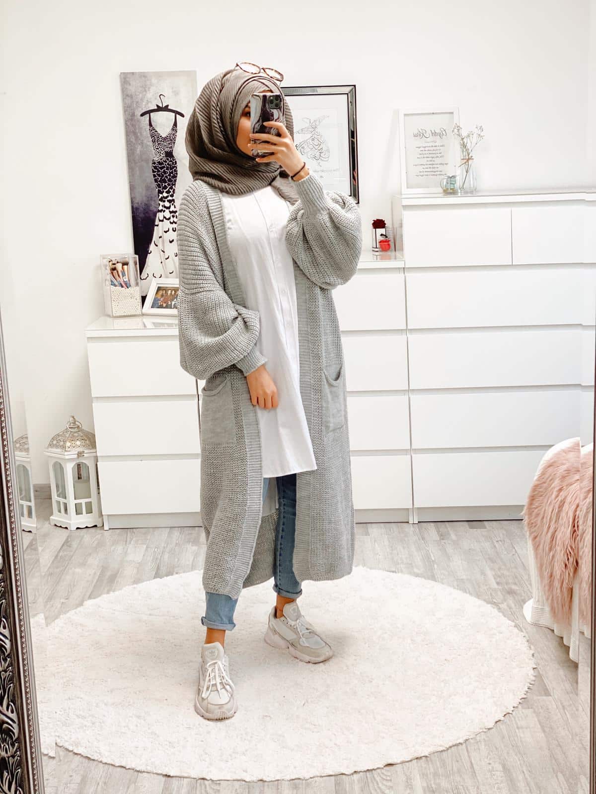 Pump Strickjacke