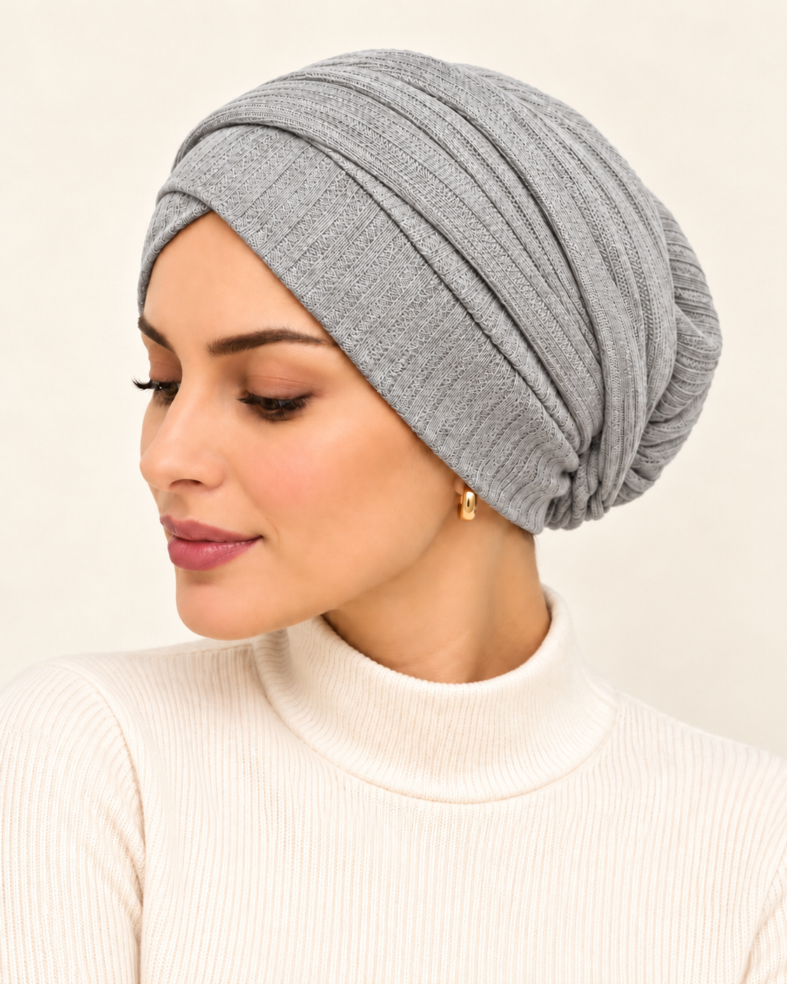 Turban Cozy Cross mit Schnur