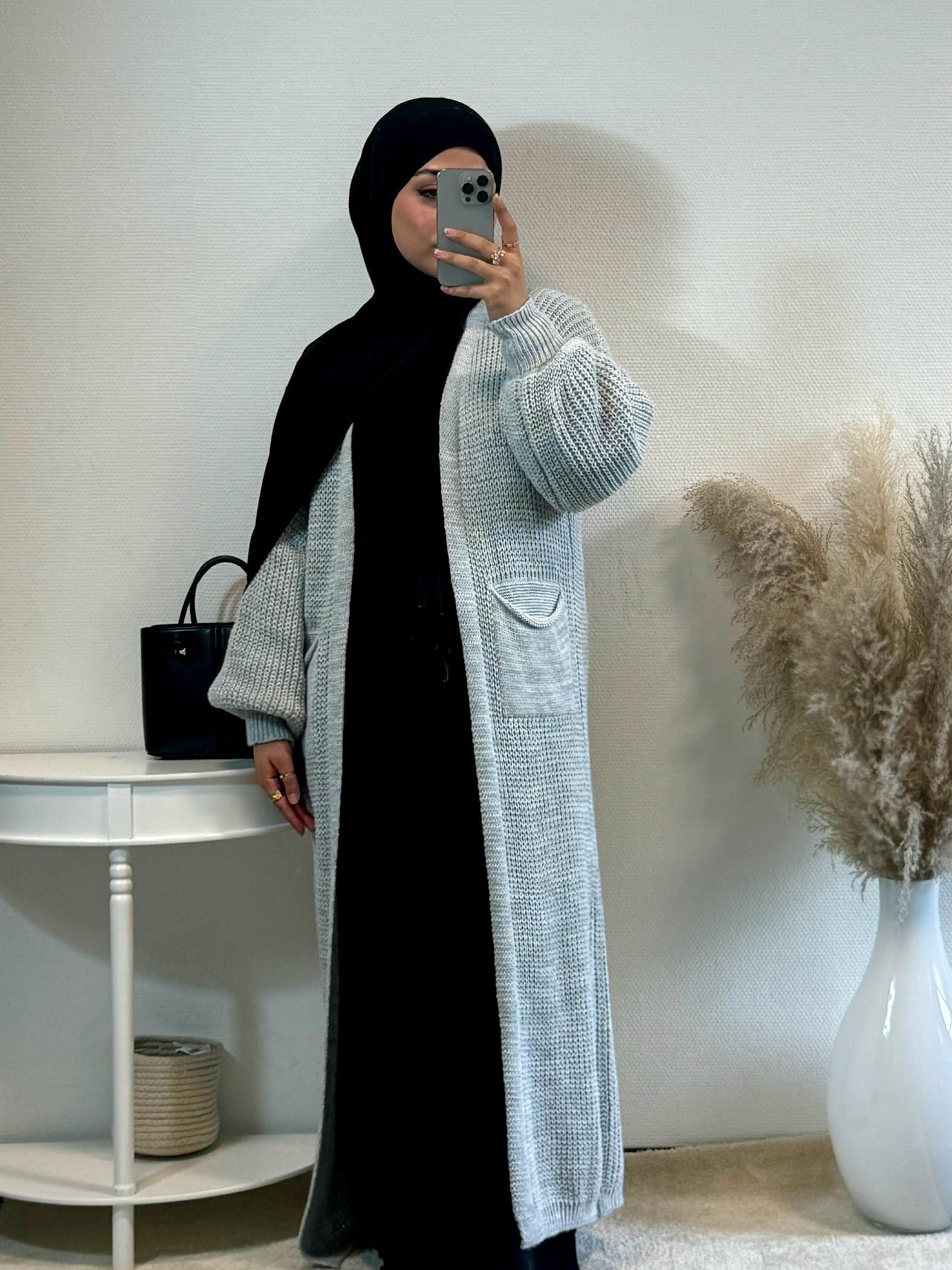 Pump Strickjacke