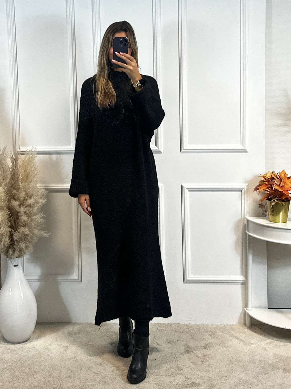 Woll Kleid