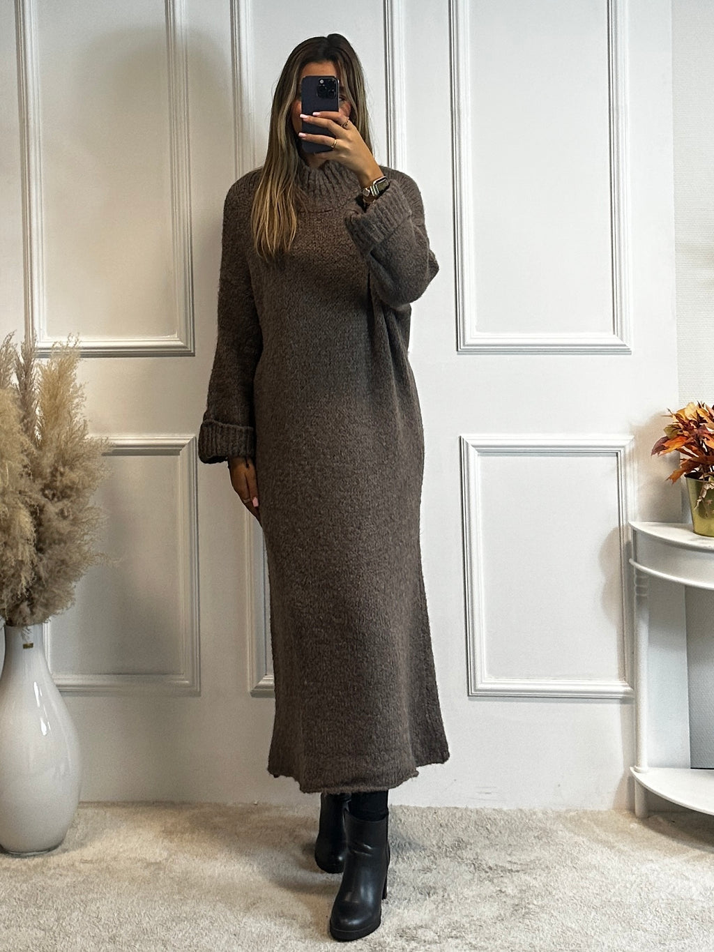 Woll Kleid