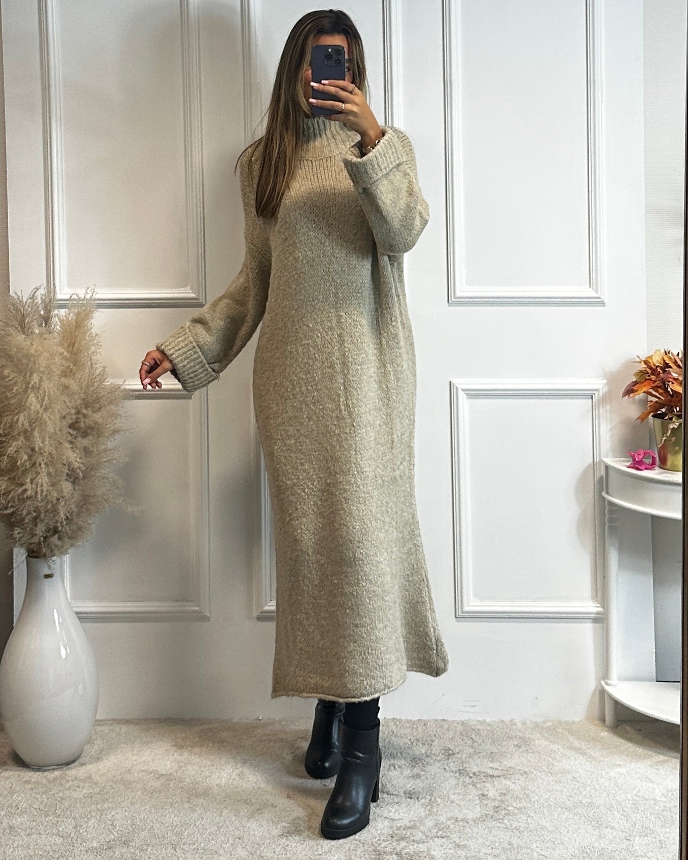 Woll Kleid