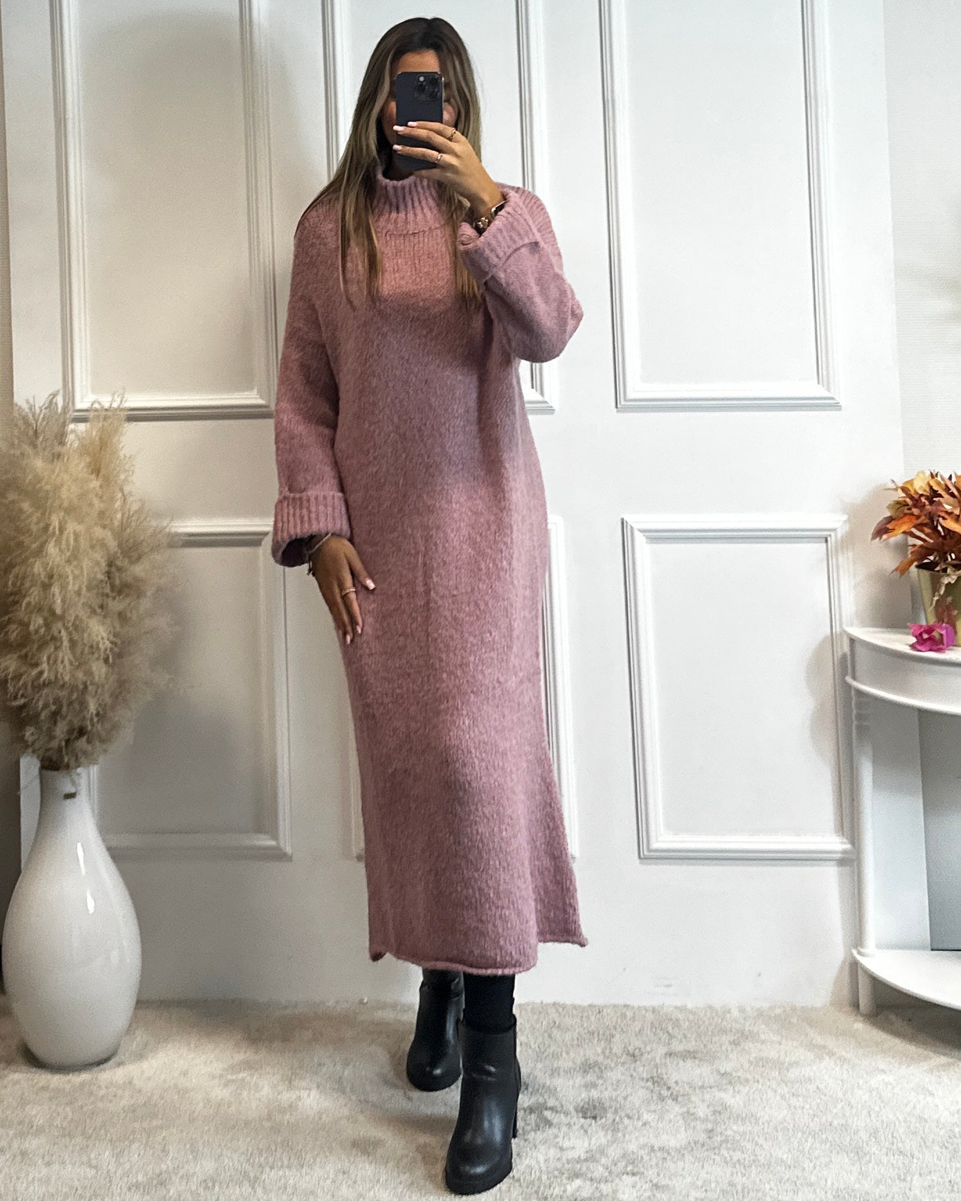 Woll Kleid