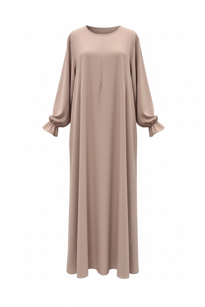 Abaya mit Reisverschluss