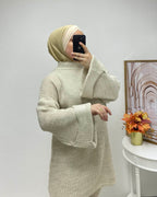 Gestrickter Zweiteiler Langarm mit Hose