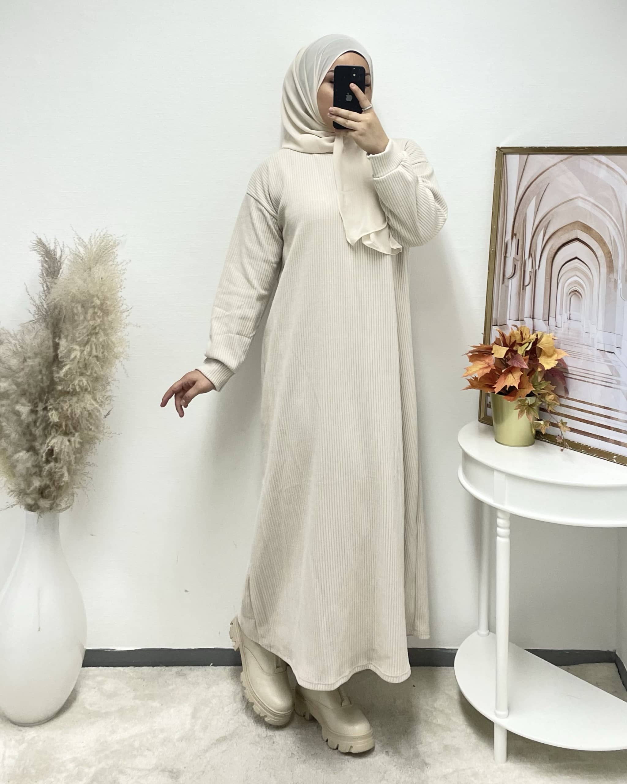 Cordmidikleid