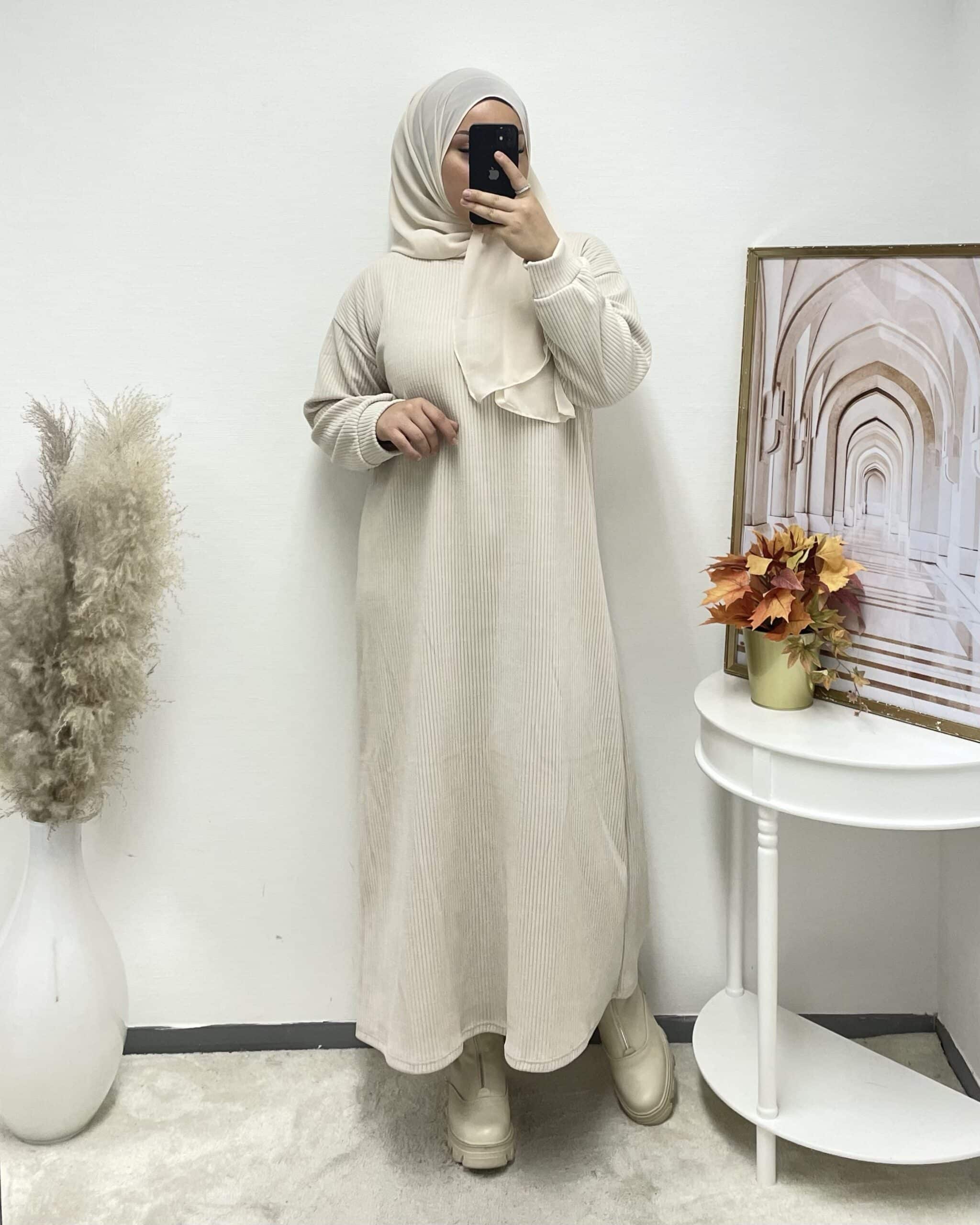 Cordmidikleid