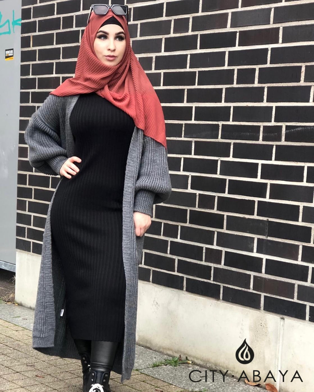 Pump Strickjacke