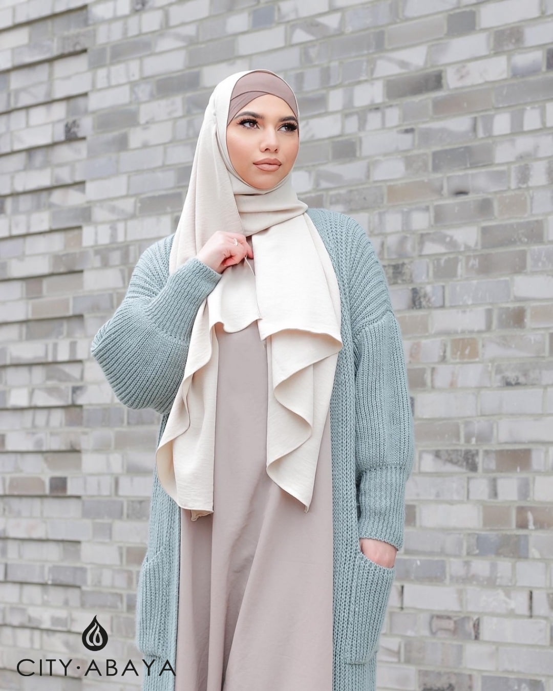 Pump Strickjacke