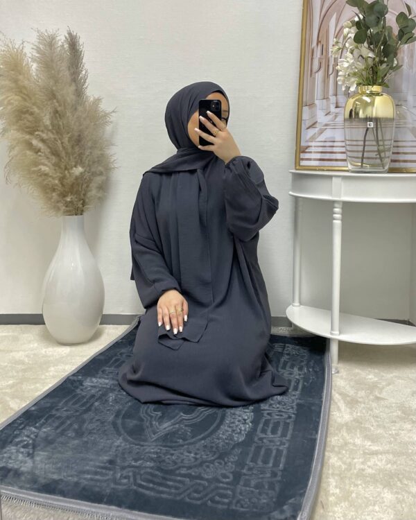 Abaya mit Integriertem Hijab Jazz – Bild 20